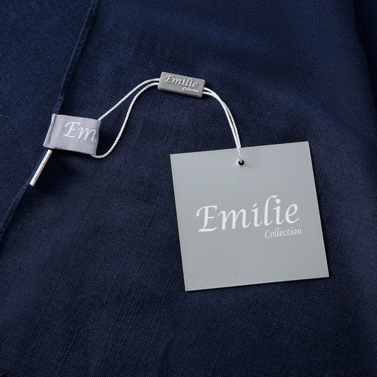 Pareo navy blue long viscose mix
