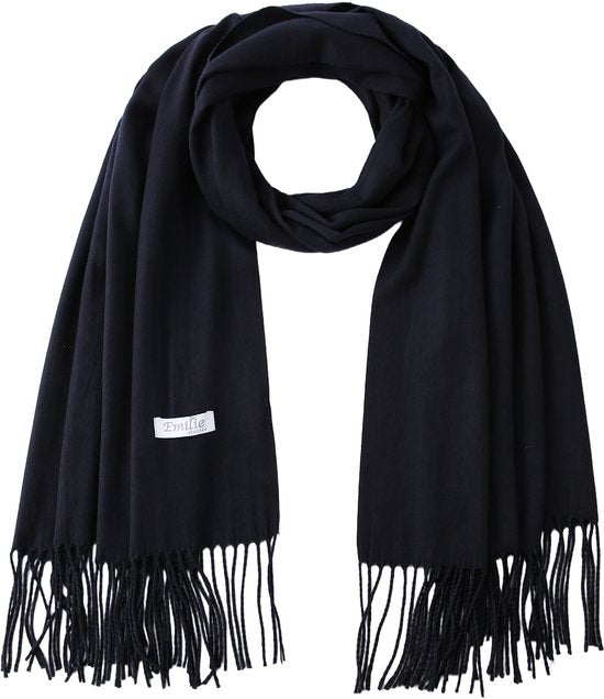 Pashmina blue 200X70CM 100% recycled polyester