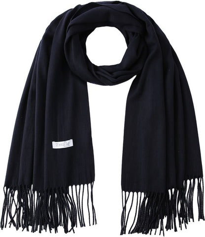 Pashmina blue 200X70CM 100% recycled polyester