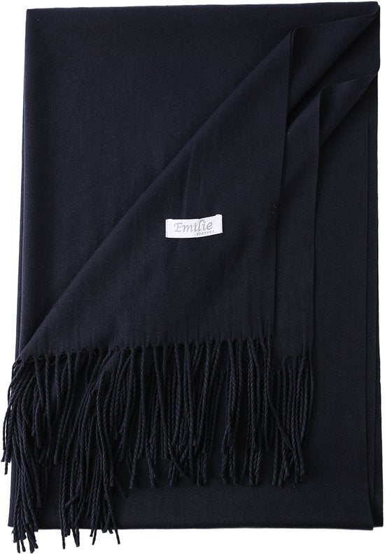 Pashmina blue 200X70CM 100% recycled polyester