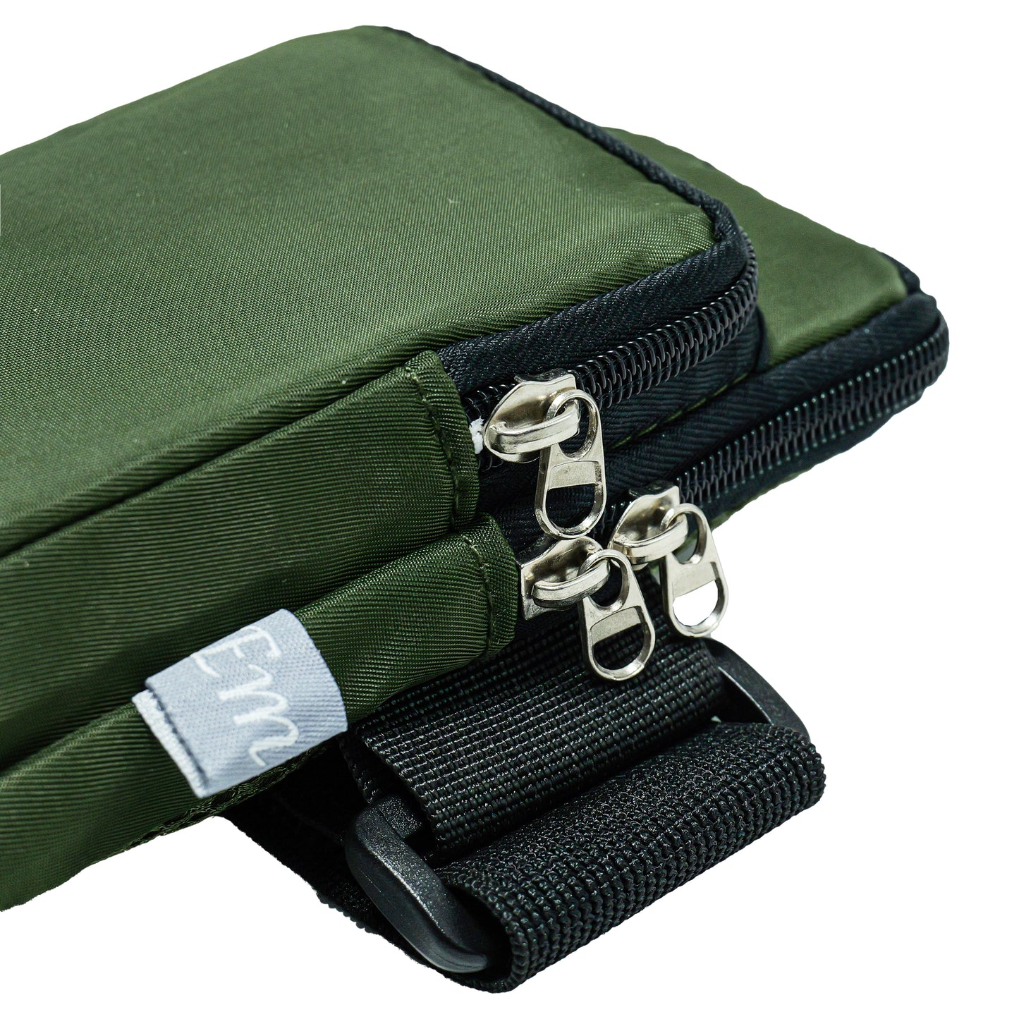 Sports Arm Phone Belt – Water-Resistant Running Armband (17x9cm)-green