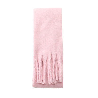 Winter scarf pink