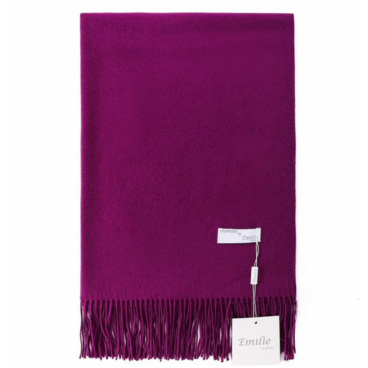Pashmina scarf purple