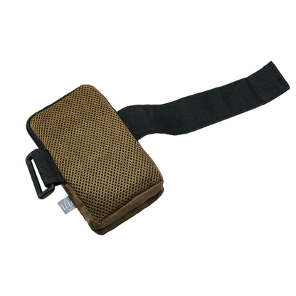 Sports Arm Phone Belt – Water-Resistant Running Armband (17x9cm)-brown