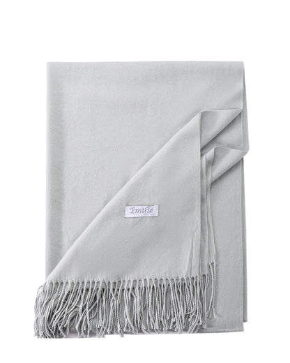 Pashmina sjaal grijs