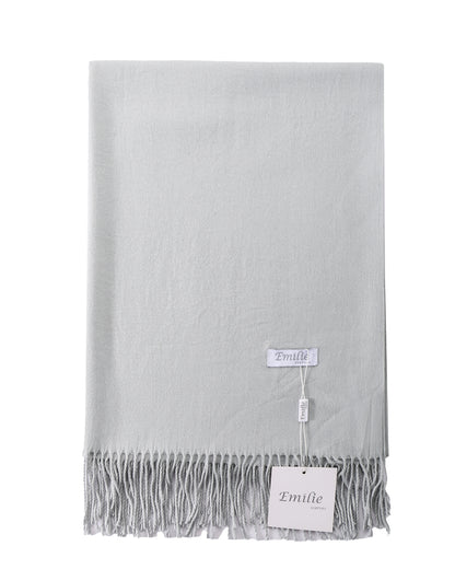 Pashmina sjaal grijs