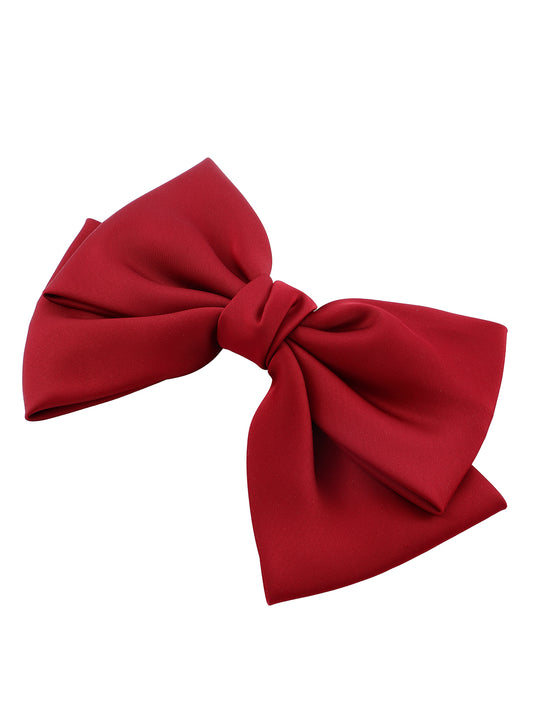 Haarspeld strik rood