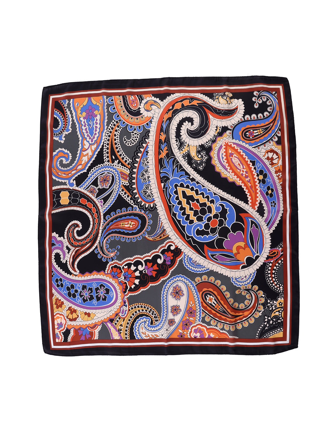 Sjaal met print paisley