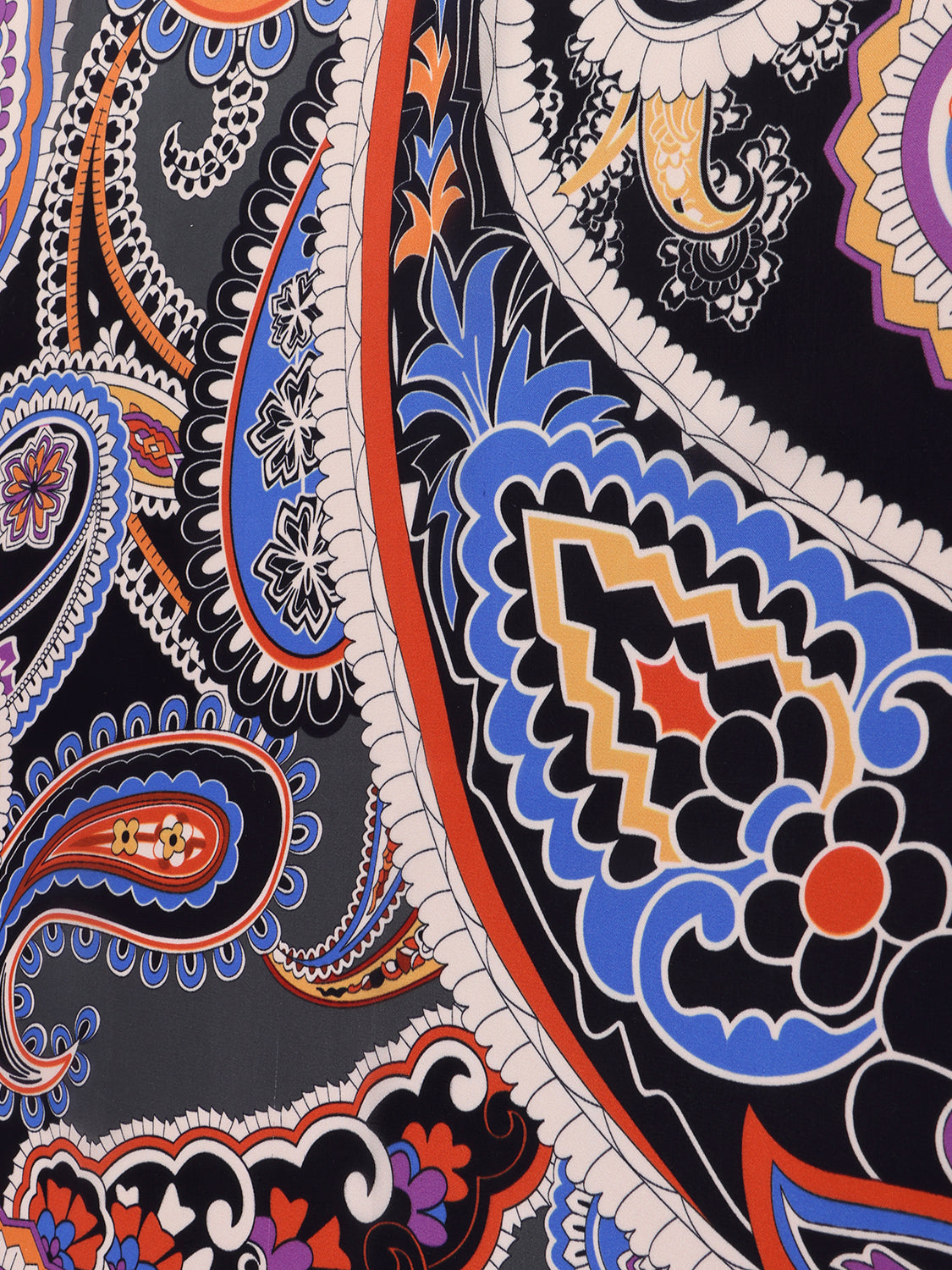 Sjaal met print paisley
