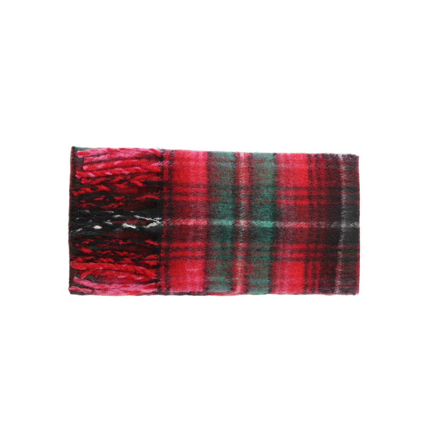 Winter Christmas scarf  - red