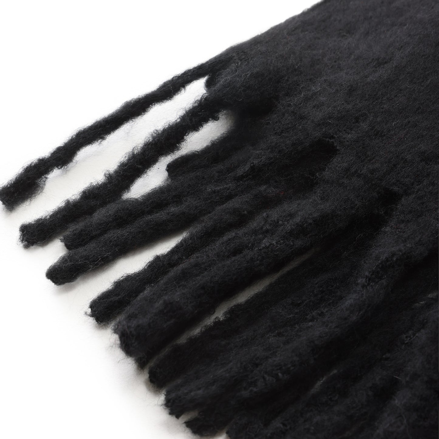 Winter scarf black