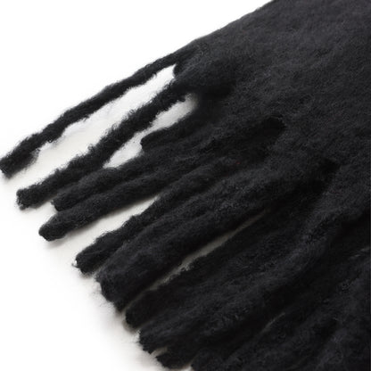 Winter scarf black