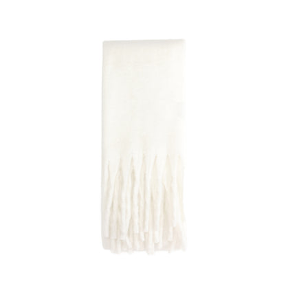 Winter scarf white