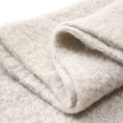 Winter scarf triangle -light grey