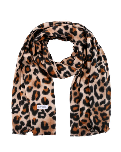 Pashmina sjaal panterprint