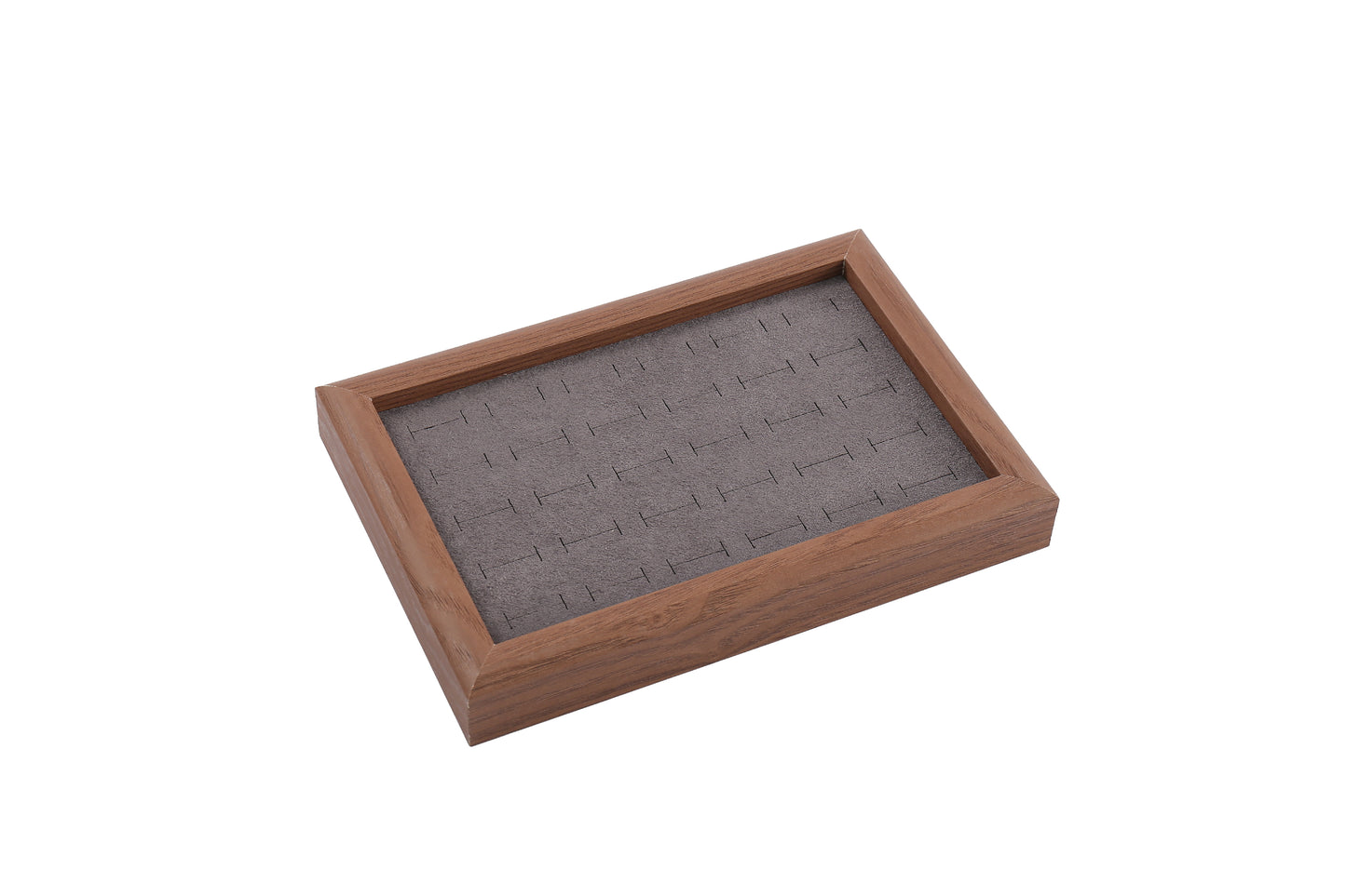 Ring box wood grey