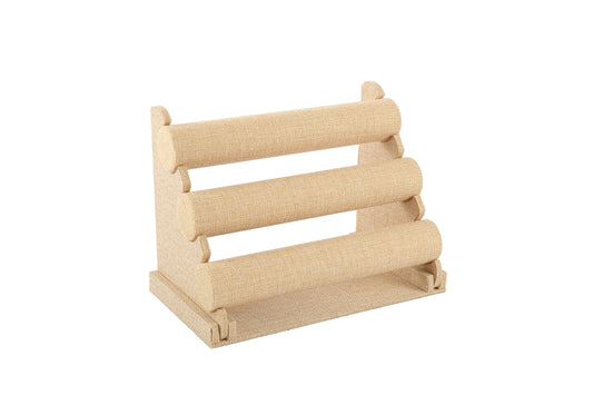 Bracelet organizer beige linen