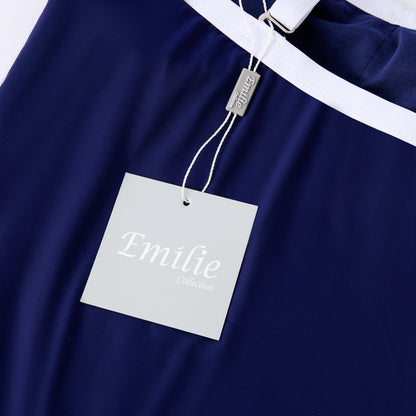 Badpak marineblauw
