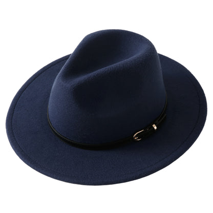 Hoed klassiek blauw