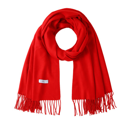 Pashmina sjaal rood