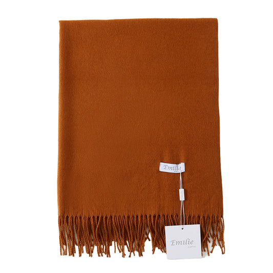 Pashmina sjaal cognac