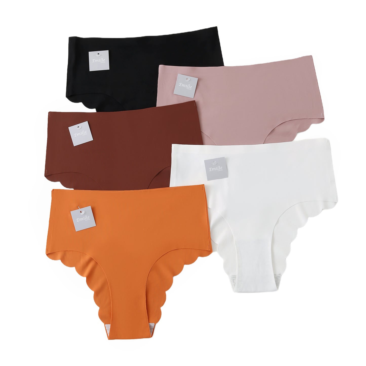 Multipack van 5 hoge taille slips