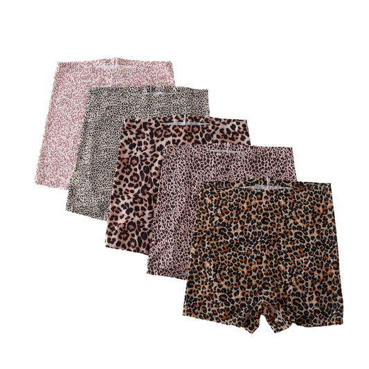 Multipack van 5 boxershorts dierenprint
