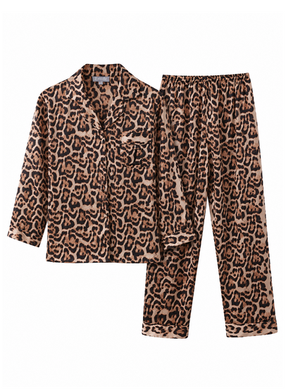 Satijnen Pyjamaset | Panterprint