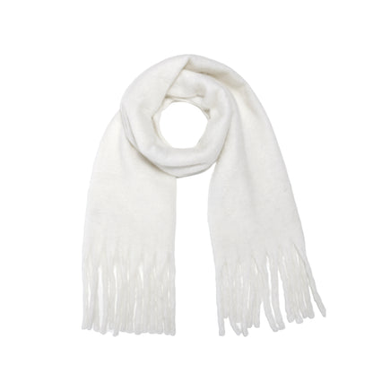Winter scarf white