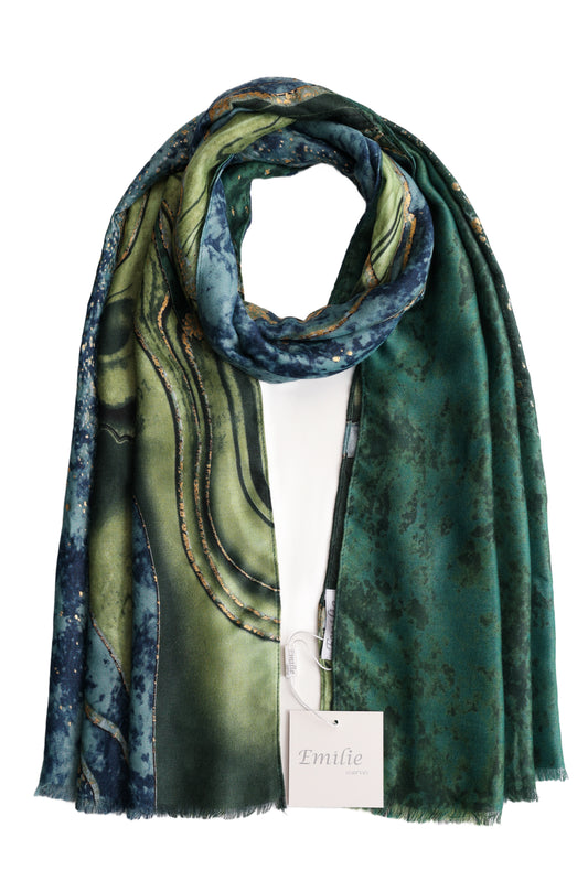 Scarf with print