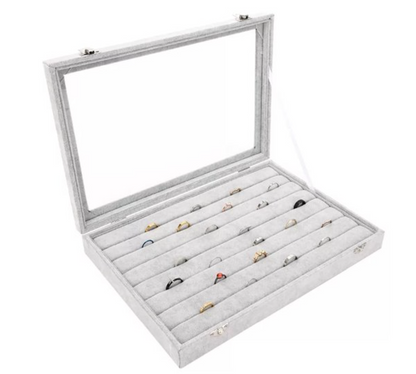 Jewelry box gray