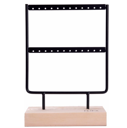 Earring rack black