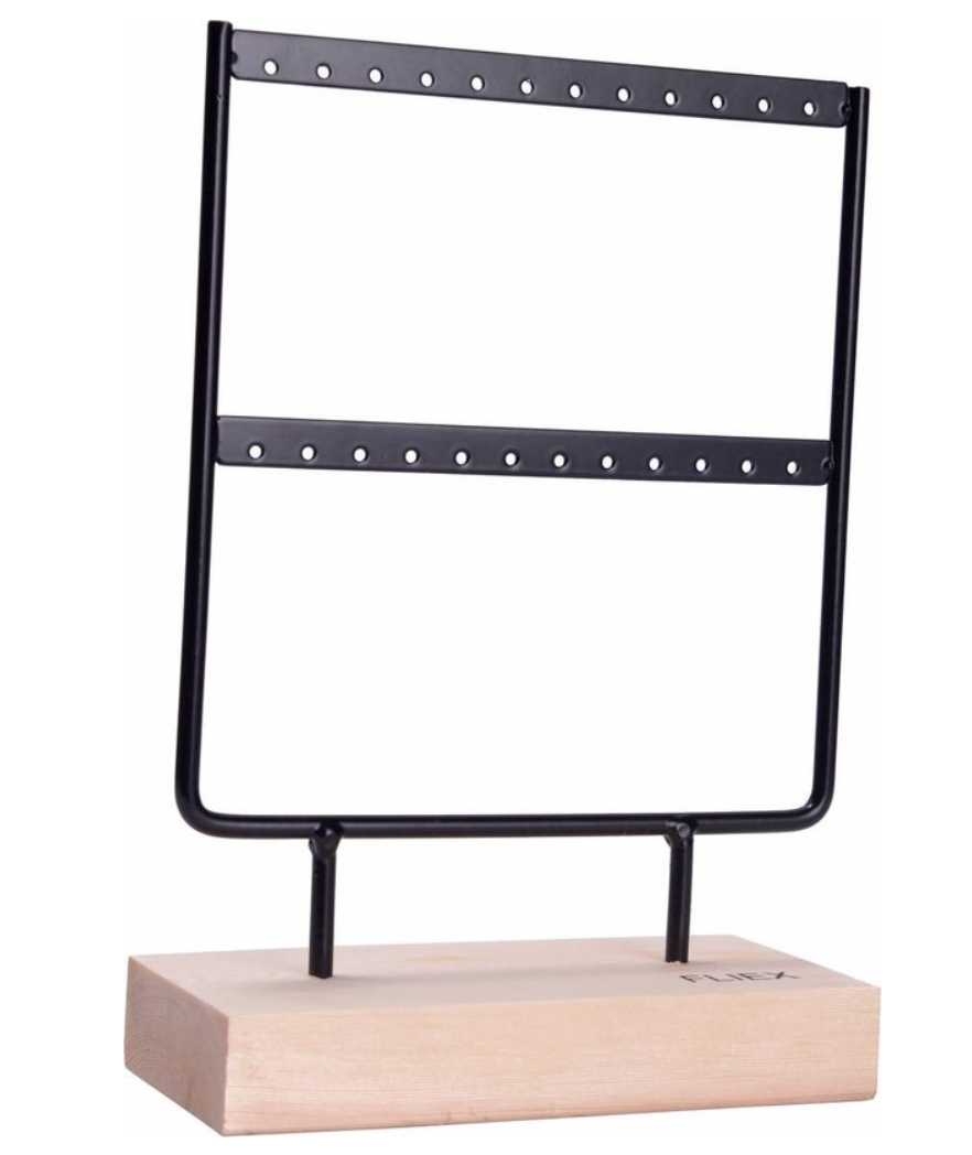 Earring rack black