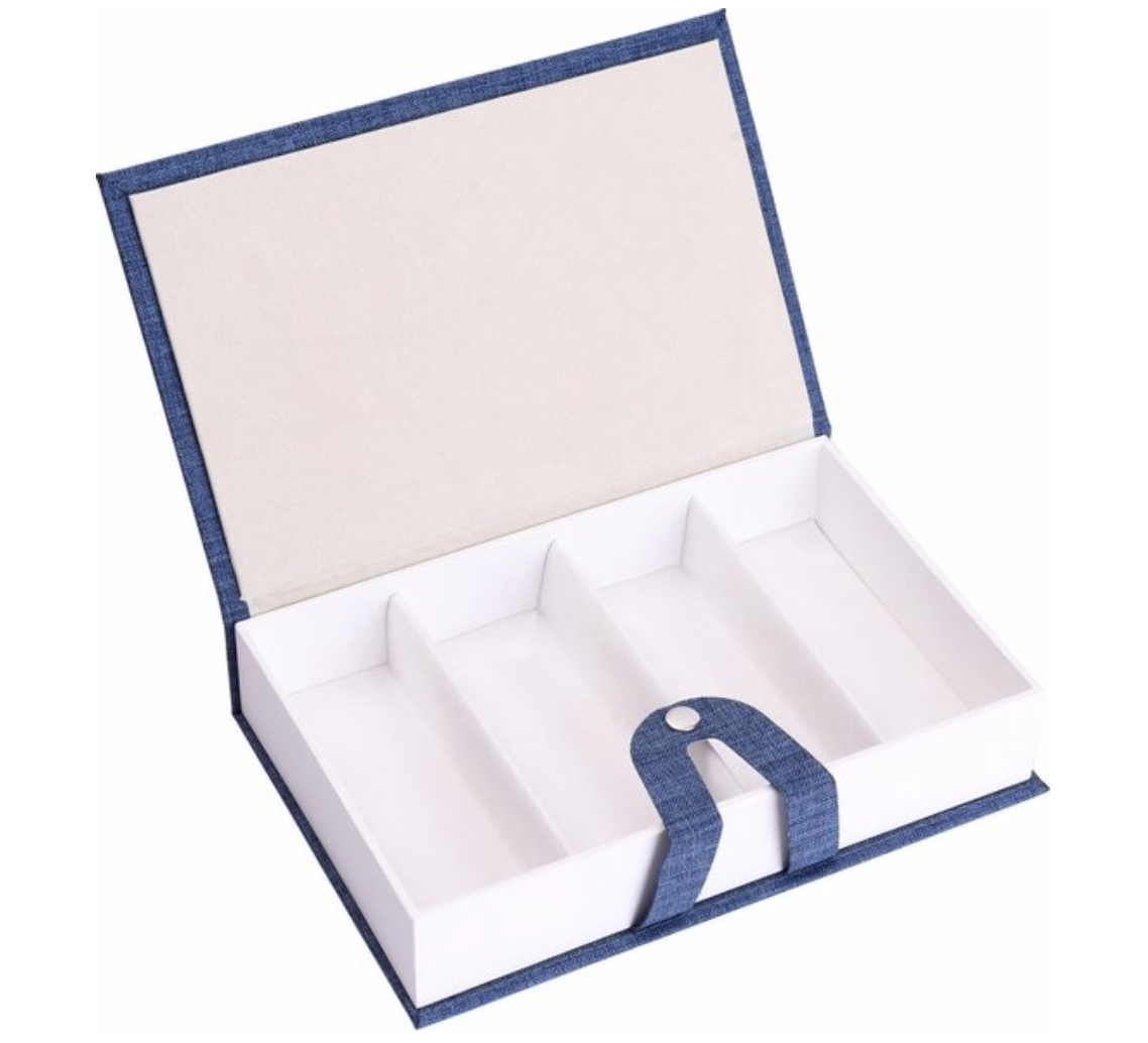 Storage box glasses blue