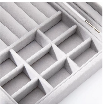 Jewelry organizer gray