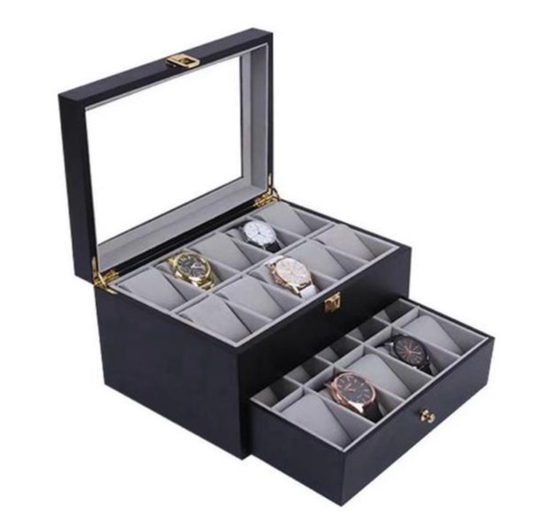 Watch box black