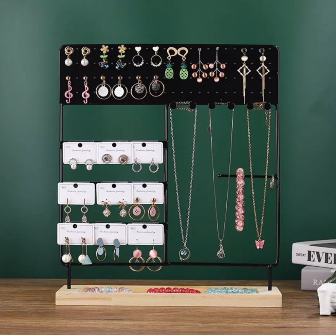 Jewelry rack black