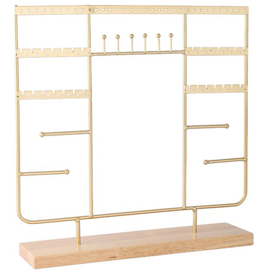 Jewelry rack gold