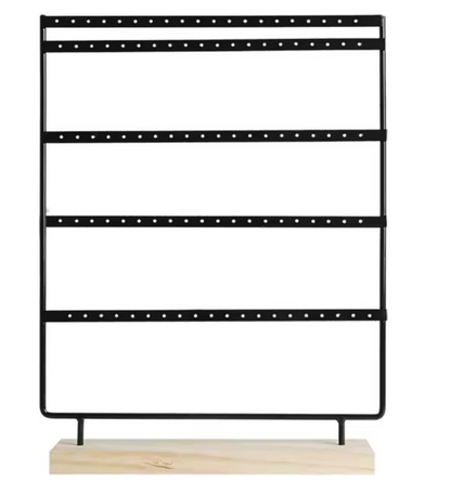 Earring rack black