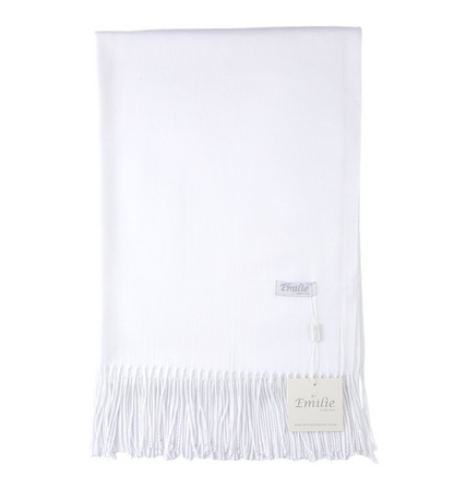Pashmina sjaal - Wit