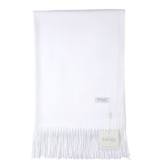 Pashmina sjaal - Wit