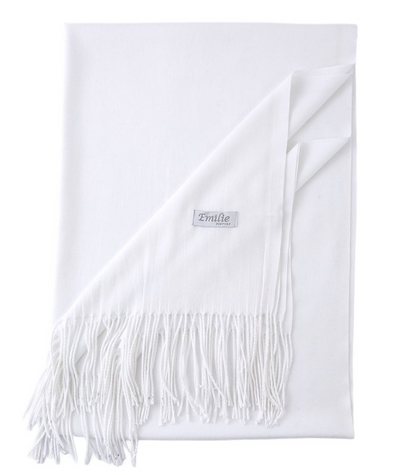 Pashmina sjaal - Wit