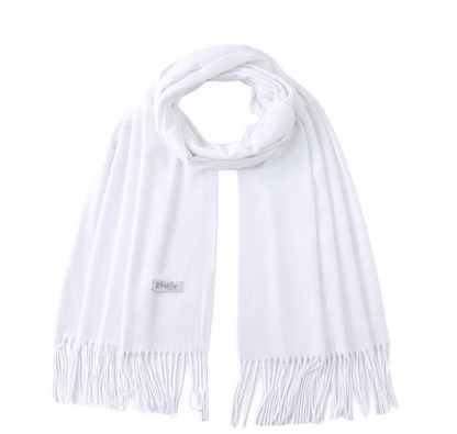 Pashmina sjaal - Wit
