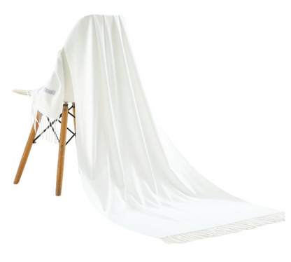 Pashmina sjaal - Wit