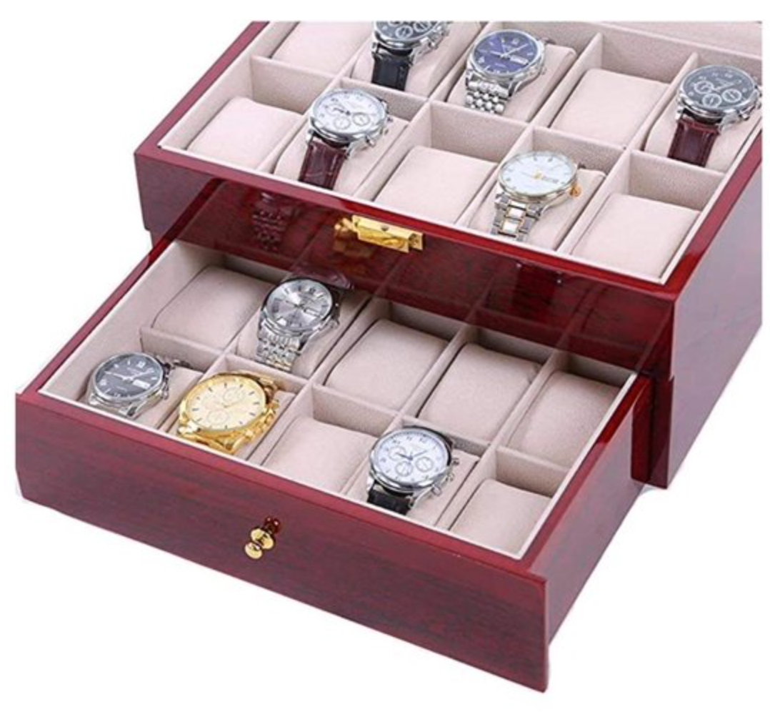 Watch box red