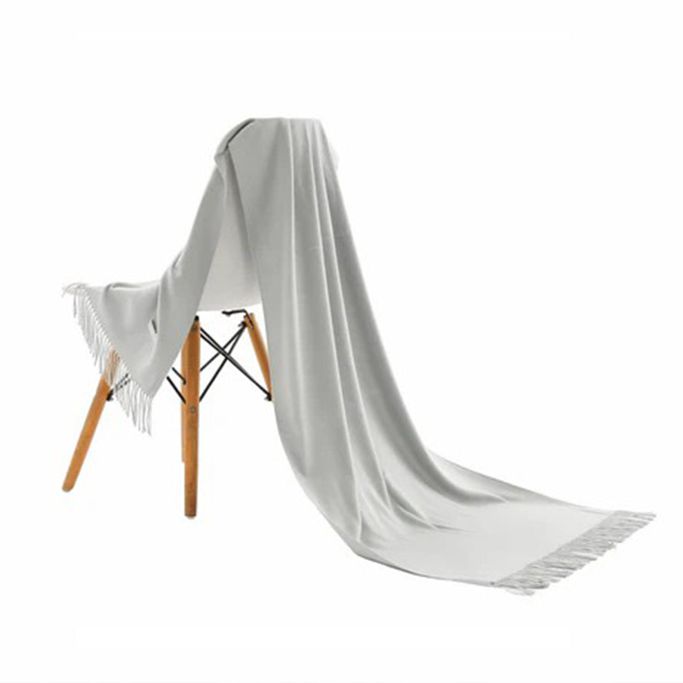 Pashmina sjaal grijs