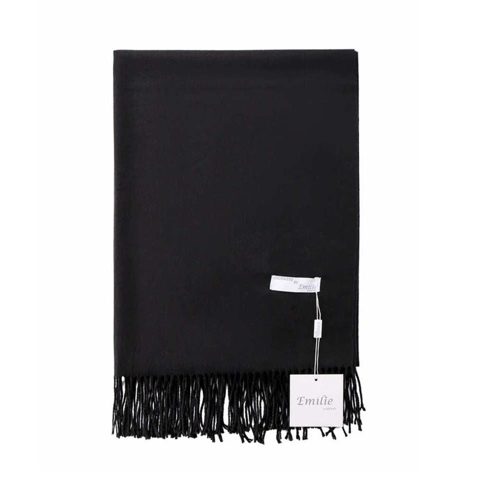 Pashmina sjaal zwart