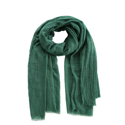 The all time essential scarf Emerald groen