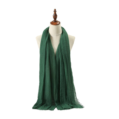 The all time essential scarf Emerald groen