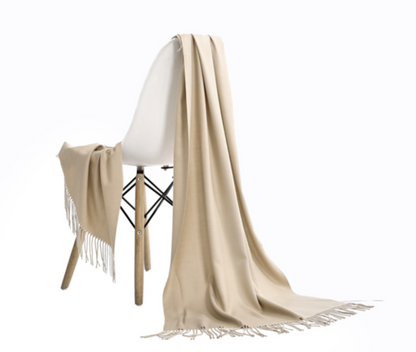 Pashmina sjaal beige